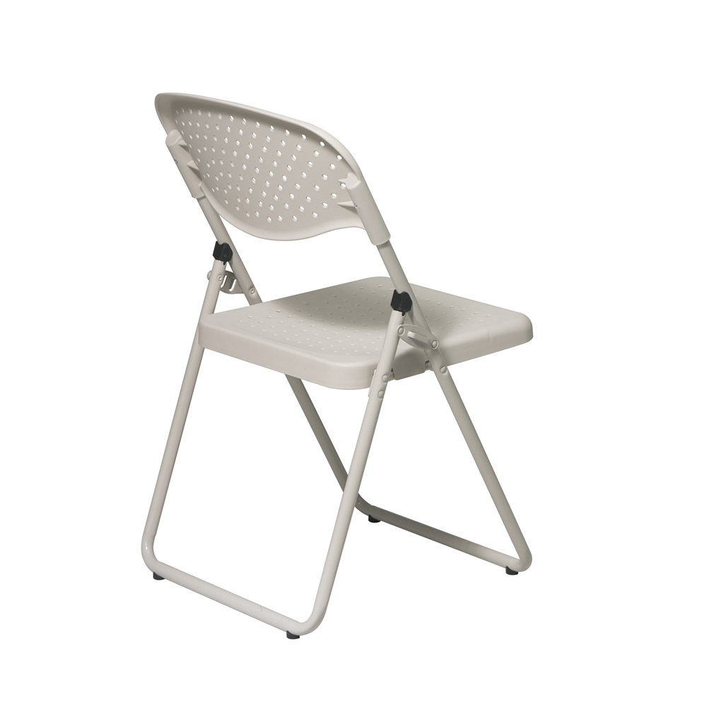 Folding Chair with Plastic Seat and Back. Picture 3