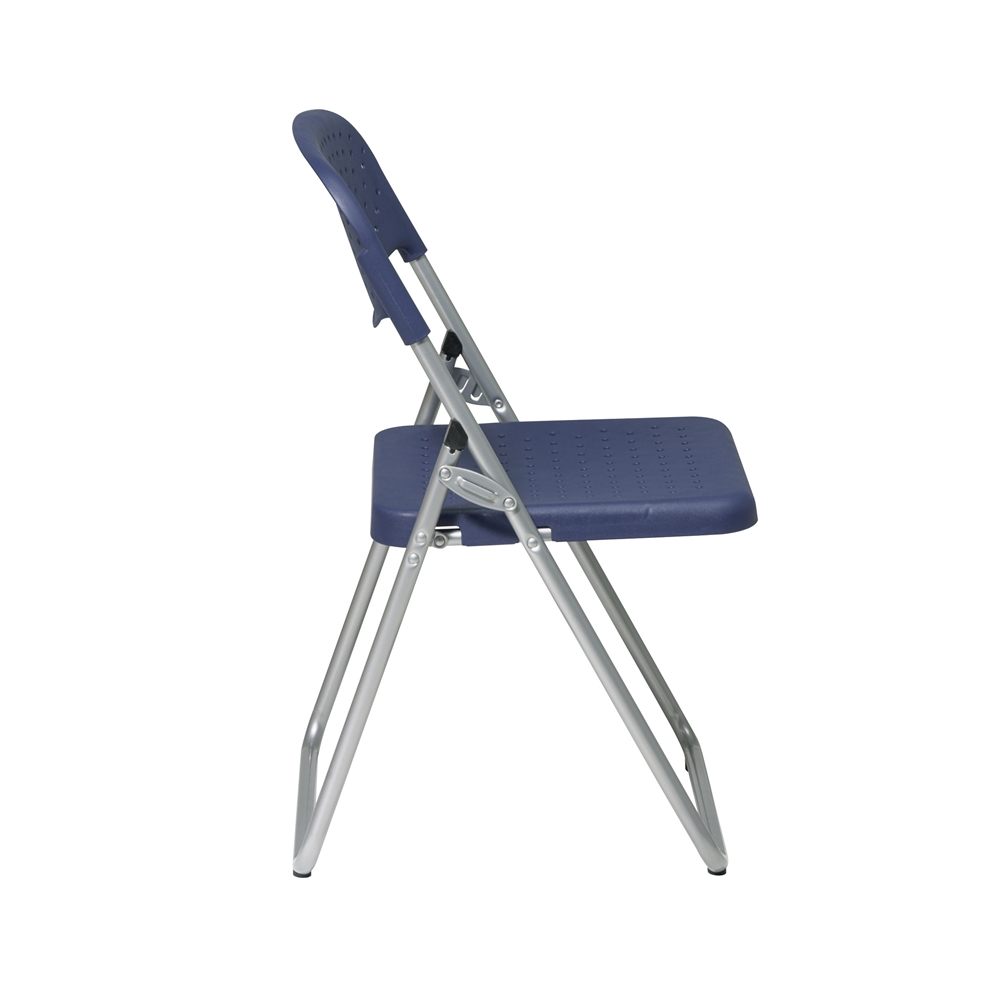 Folding Chair with Plastic Seat and Back. Picture 2