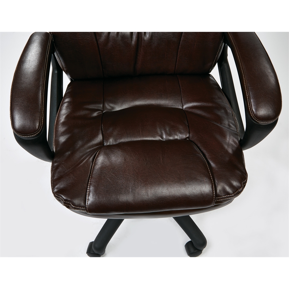 Faux Leather Managers Chair. Picture 5