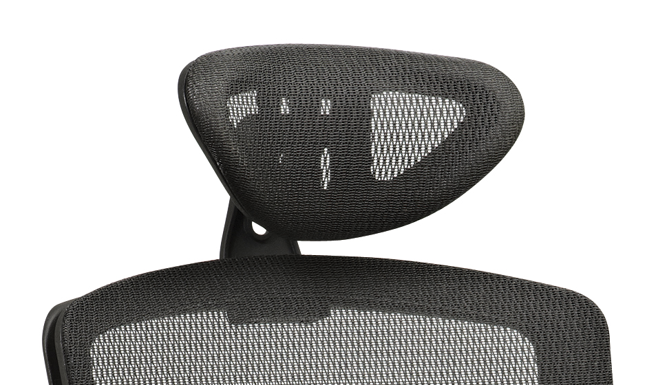 Black ProGrid Headrest (Headrest Fit 511343). Picture 1