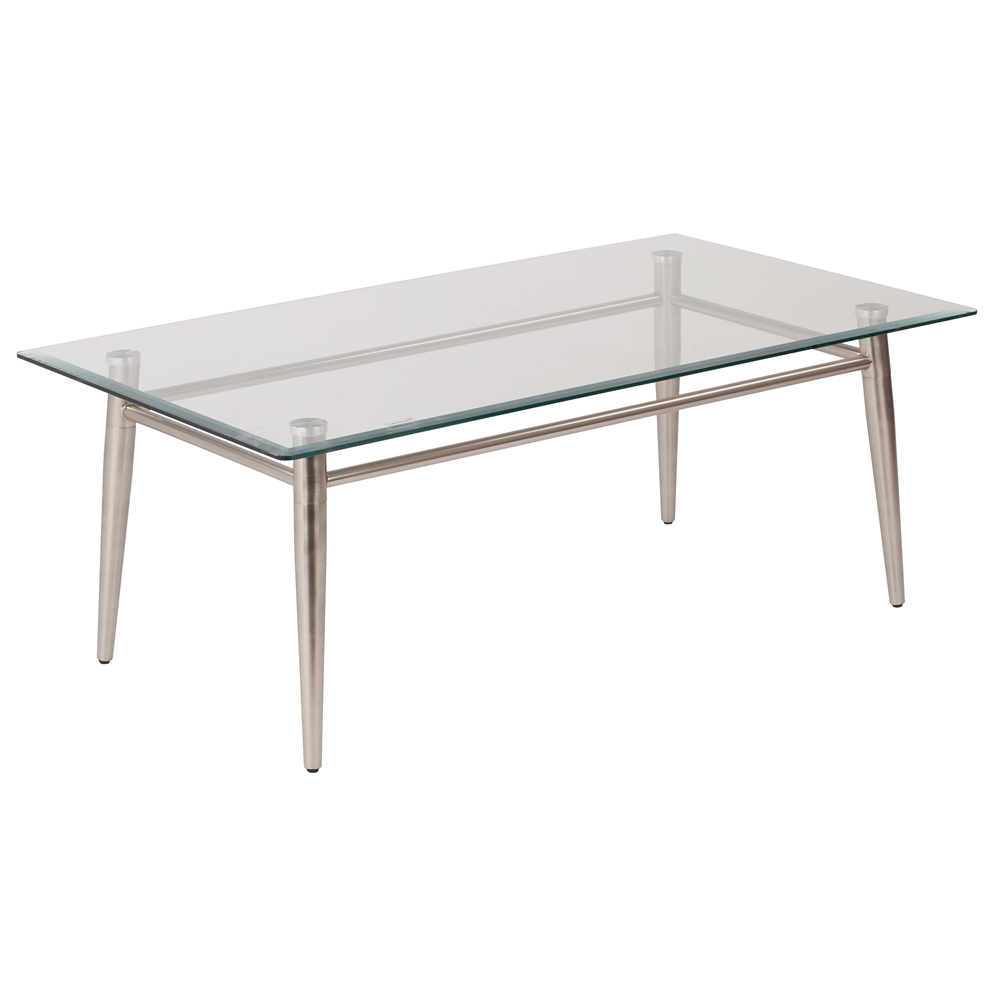 Brooklyn Glass Top Coffee Table. The main picture.