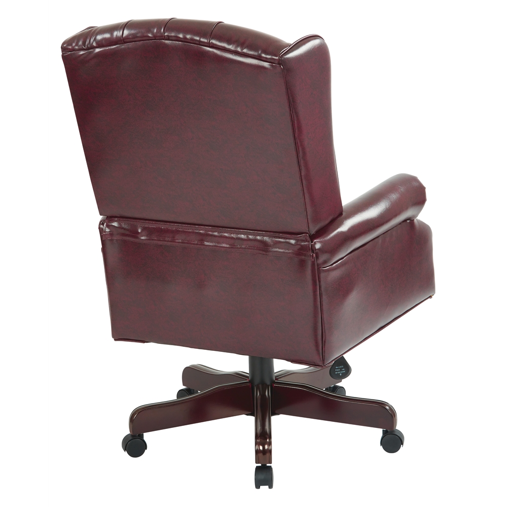 Deluxe High Back Traditional Executive Chair. Picture 3
