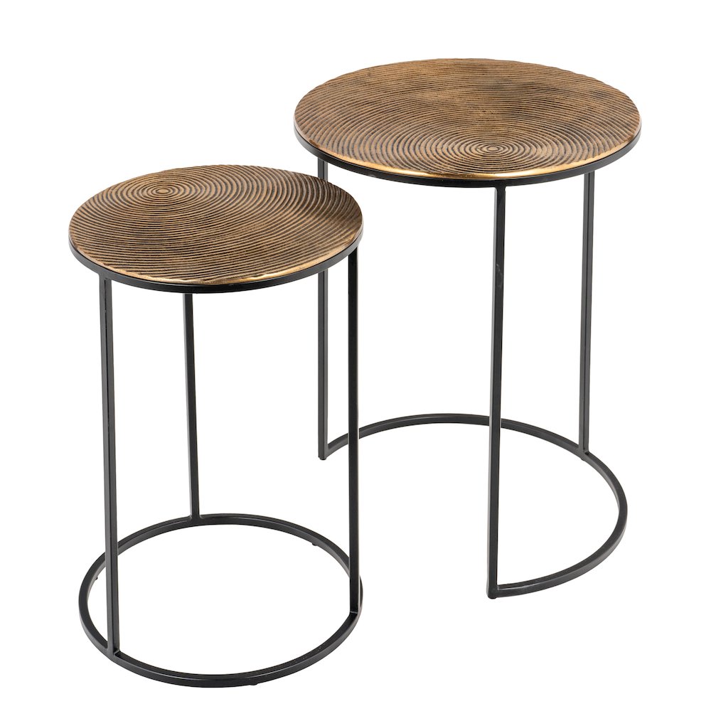 Othello Metal Nesting Tables, S2. Picture 6