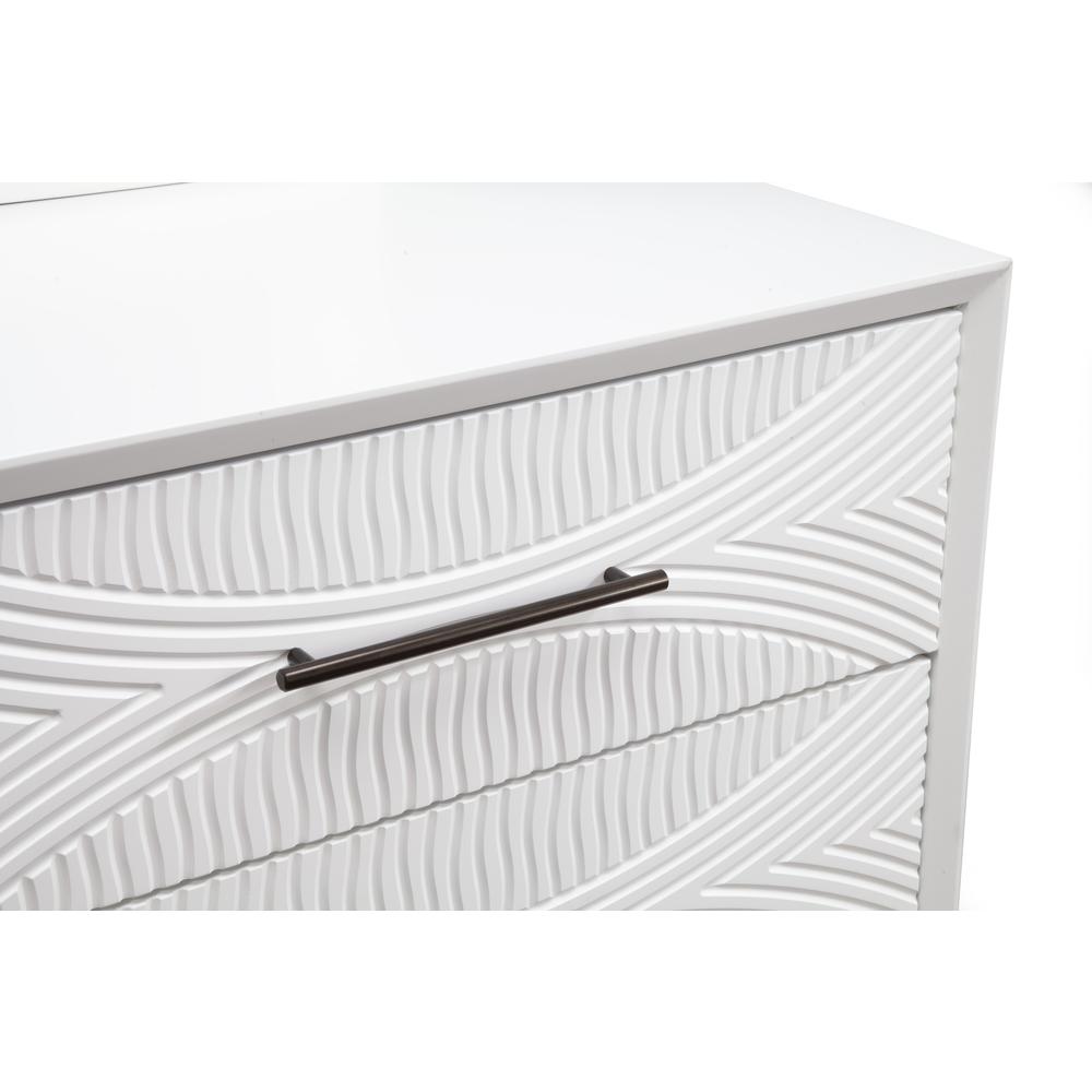 Tranquility Nightstand, White. Picture 3