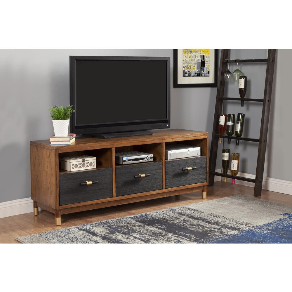 Belham 3 Drawer TV Console. Picture 2