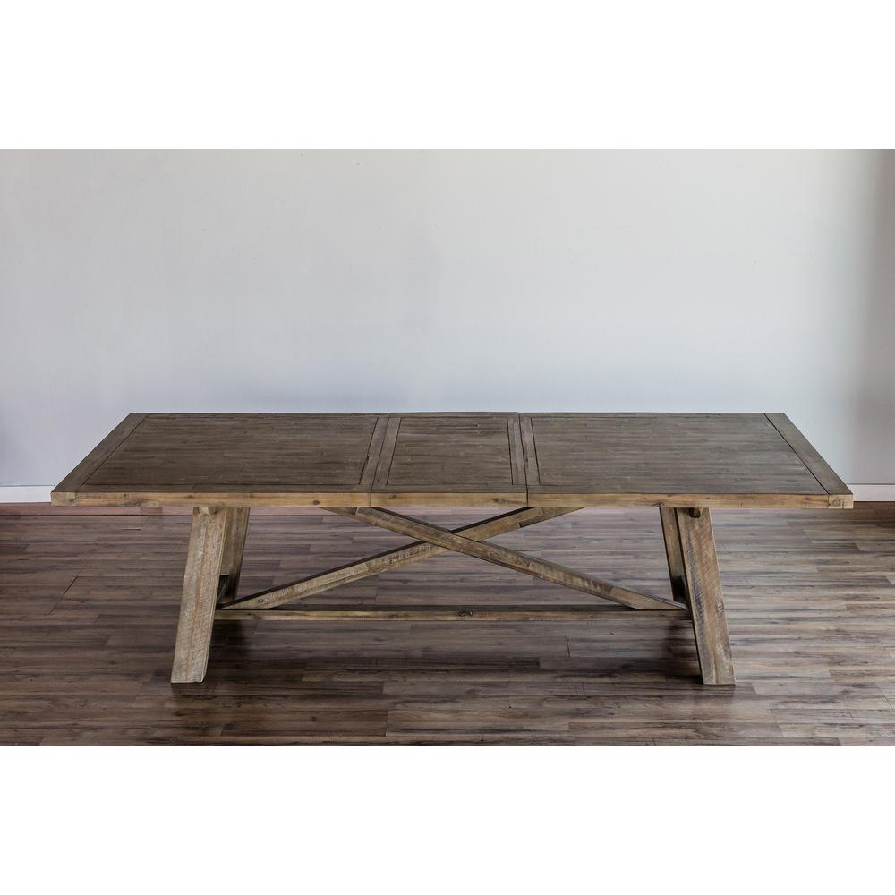 Newberry Extension Dining Table, Weathered Natural. Picture 6