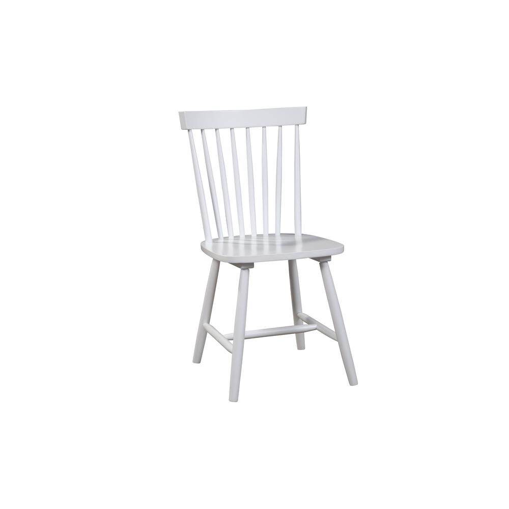 Lyra Set of 2 Side Chairs, White. Picture 2