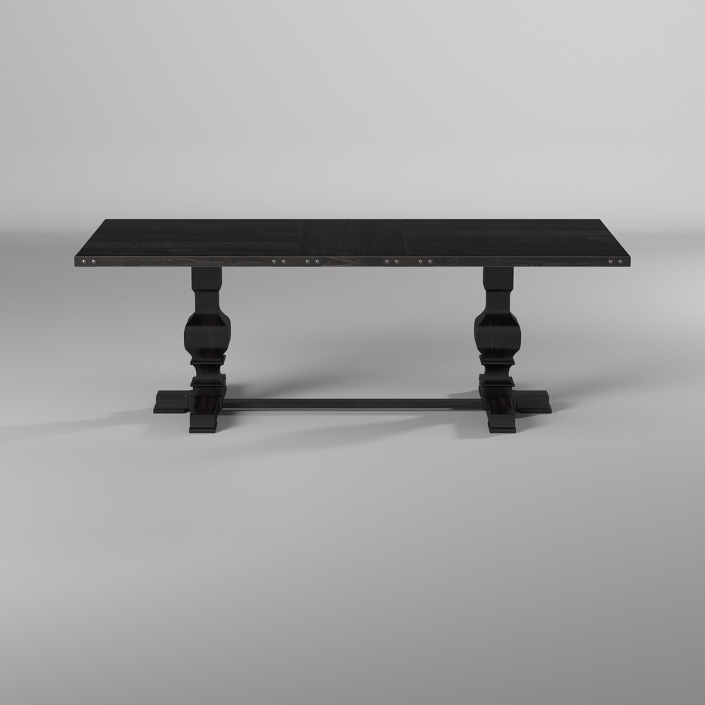 Manchester Dining Table, Vintage Black. Picture 5