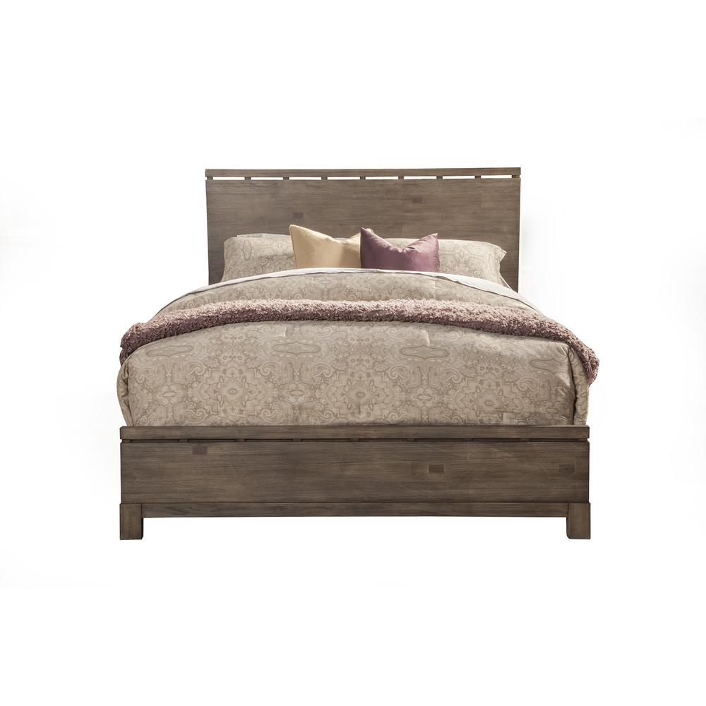 Sydney Standard King Panel Bed, Weathered Grey. Picture 3