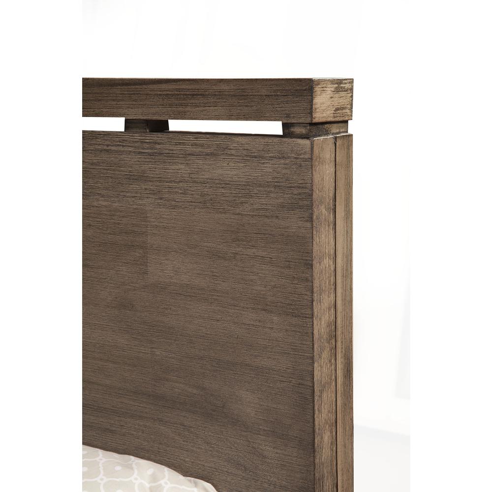 Sydney Standard King Panel Bed, Weathered Grey. Picture 5
