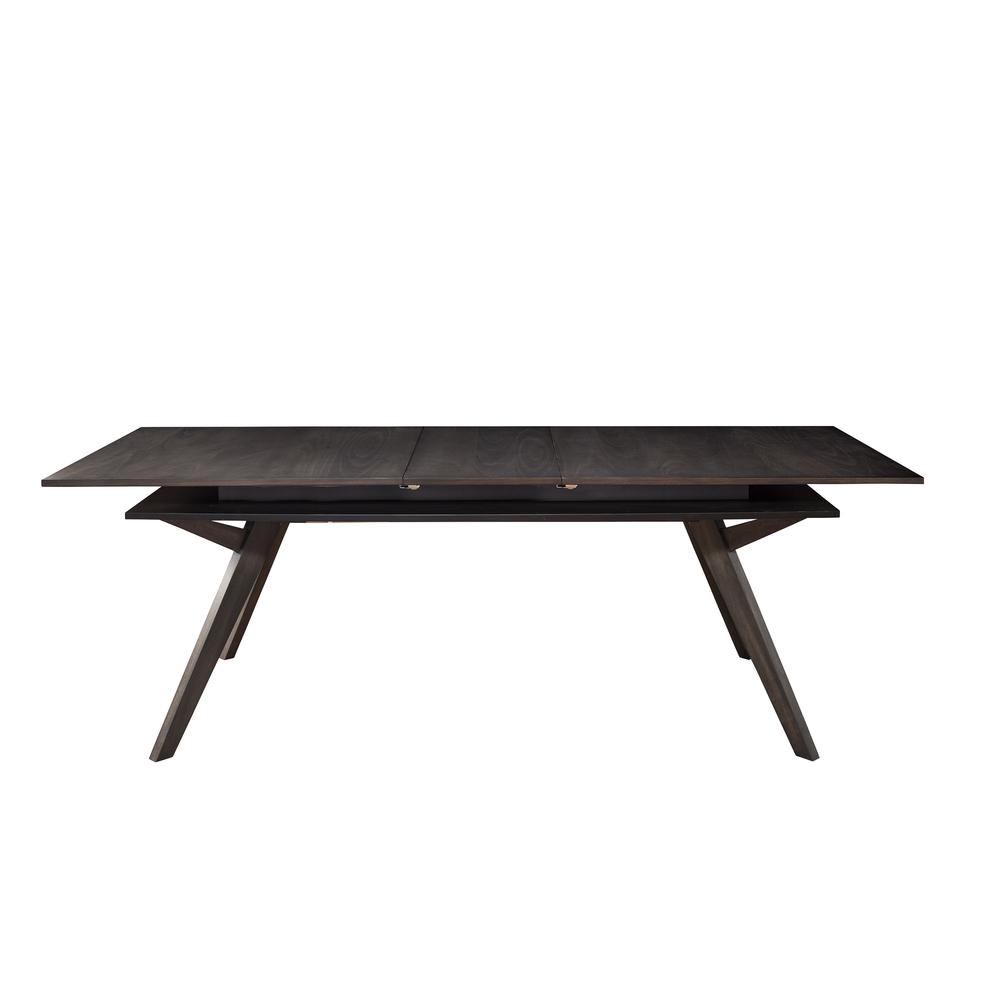 Lennox Rectangular Extension Dining Table, Dark Tobacco. Picture 4