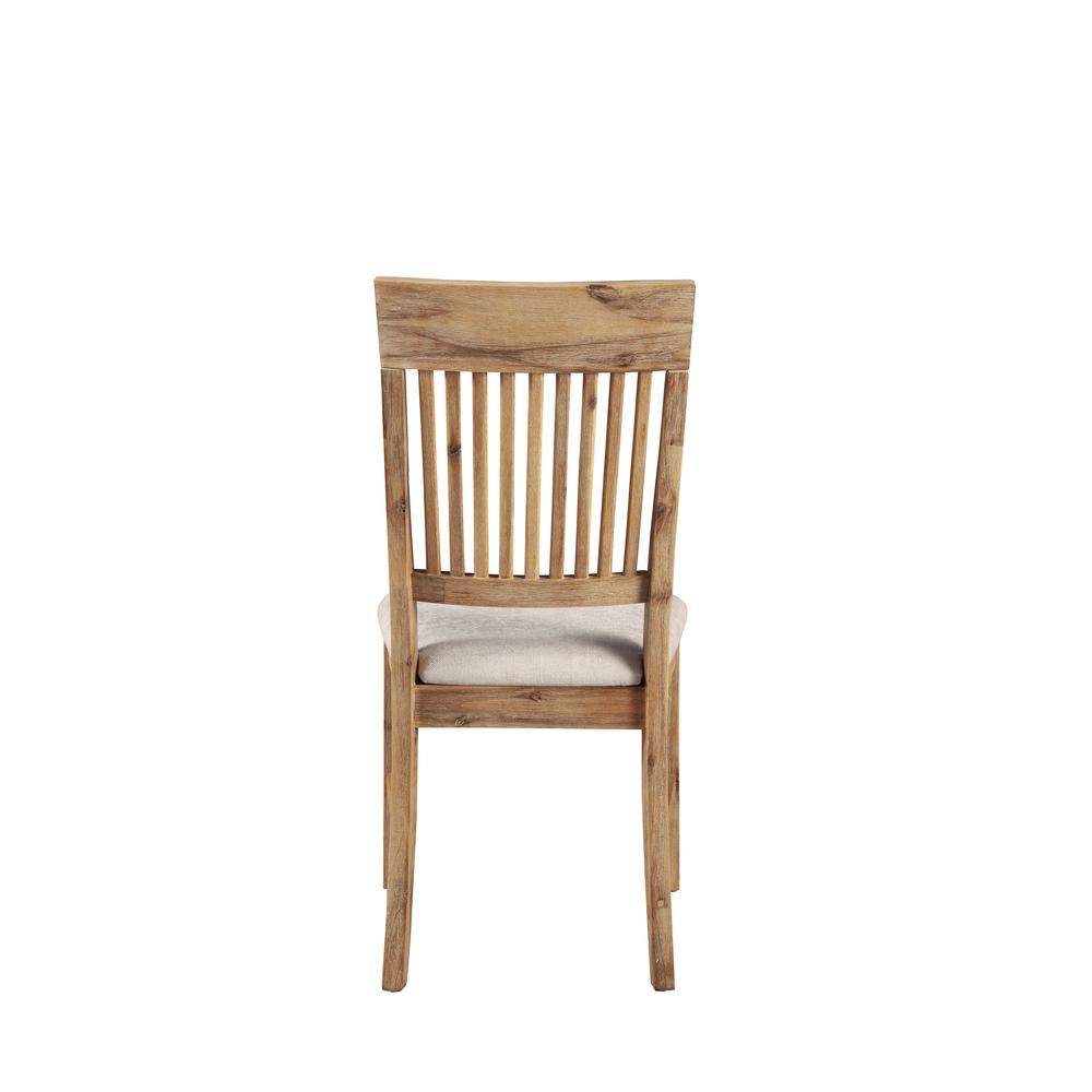 Aspen Set of 2 Side Chair, Antique Natural. Picture 4