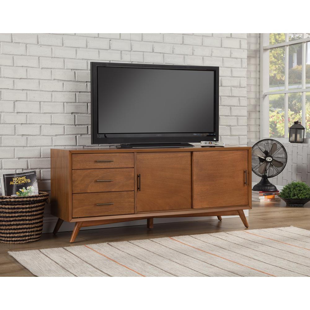 Flynn Large TV Console, Acorn. Picture 3
