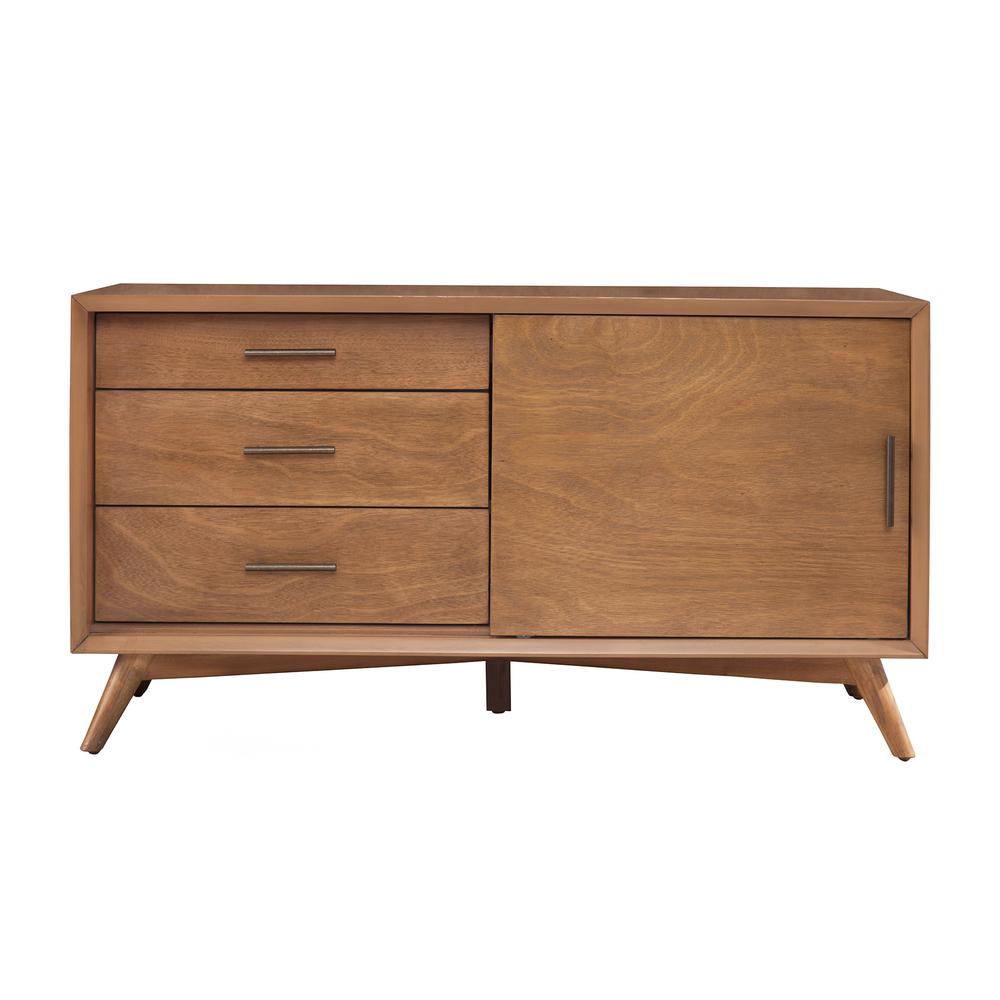 Flynn Small TV Console, Acorn. Picture 1