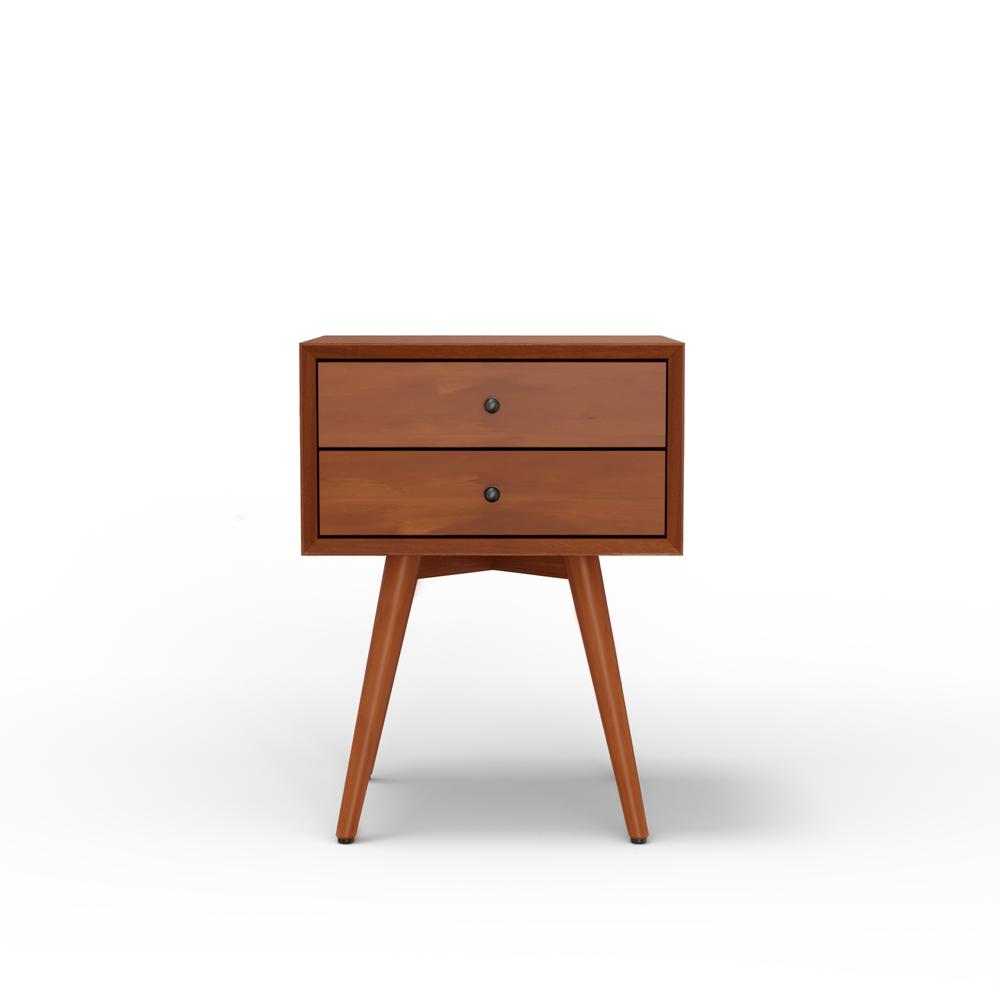 Flynn Small Nightstand, Acorn. Picture 4