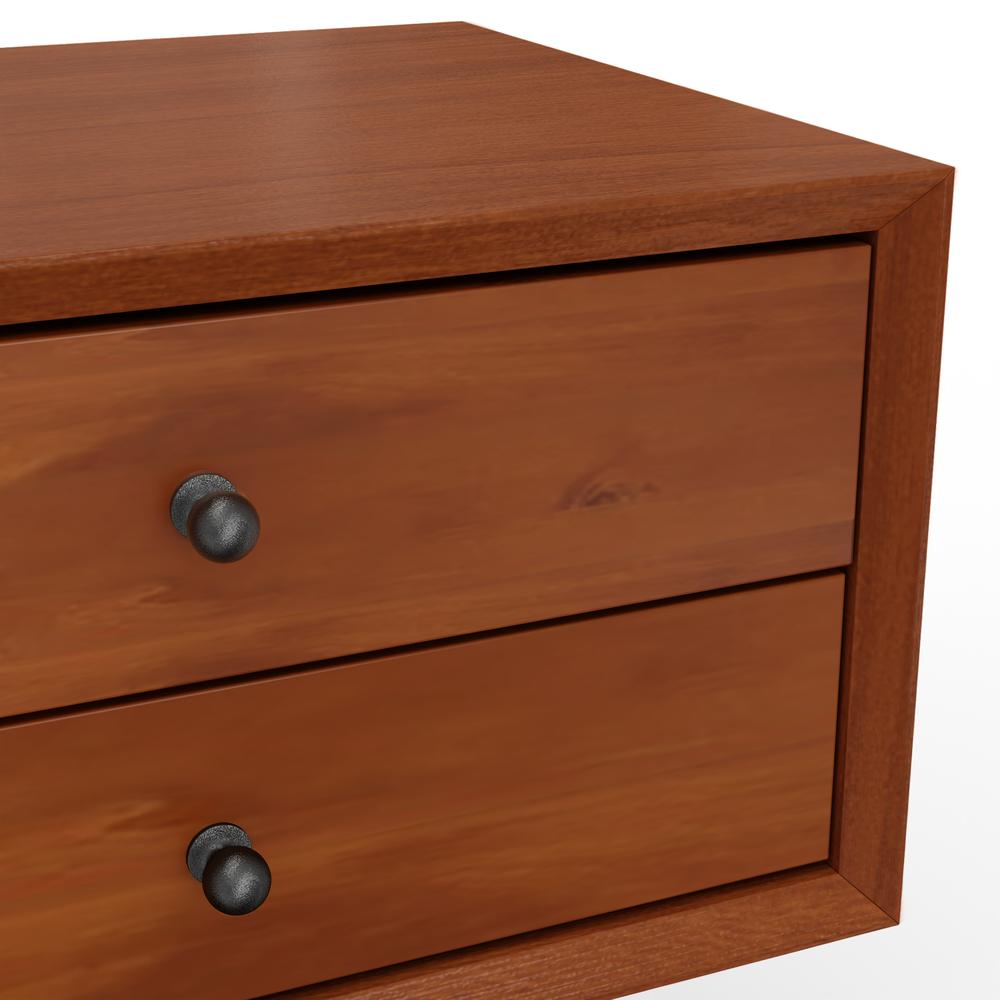 Flynn Small Nightstand, Acorn. Picture 5