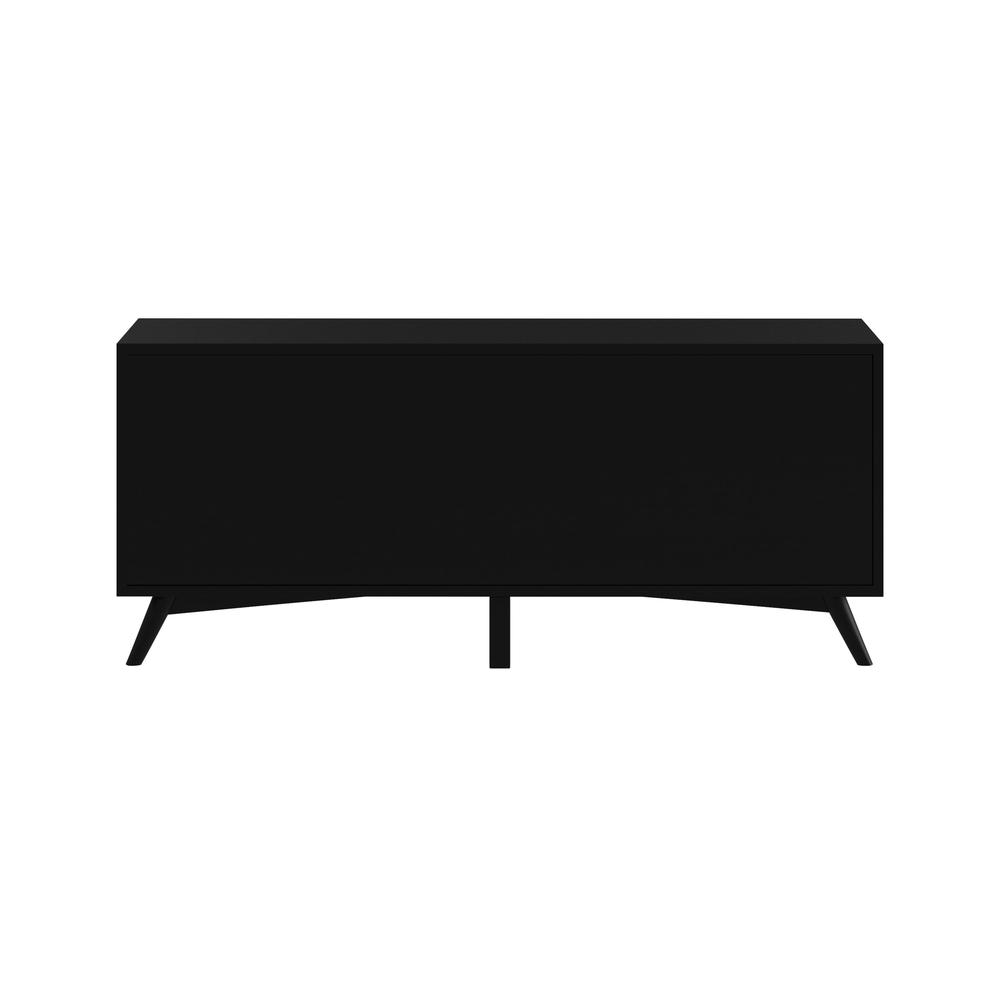 Flynn Large TV Console, Black. Picture 4