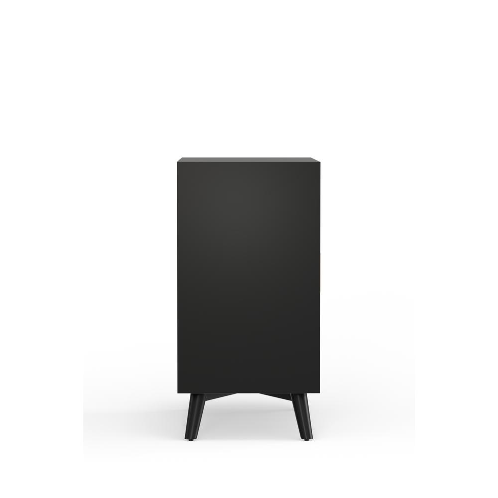 Flynn Small Bar Cabinet, Black. Picture 3