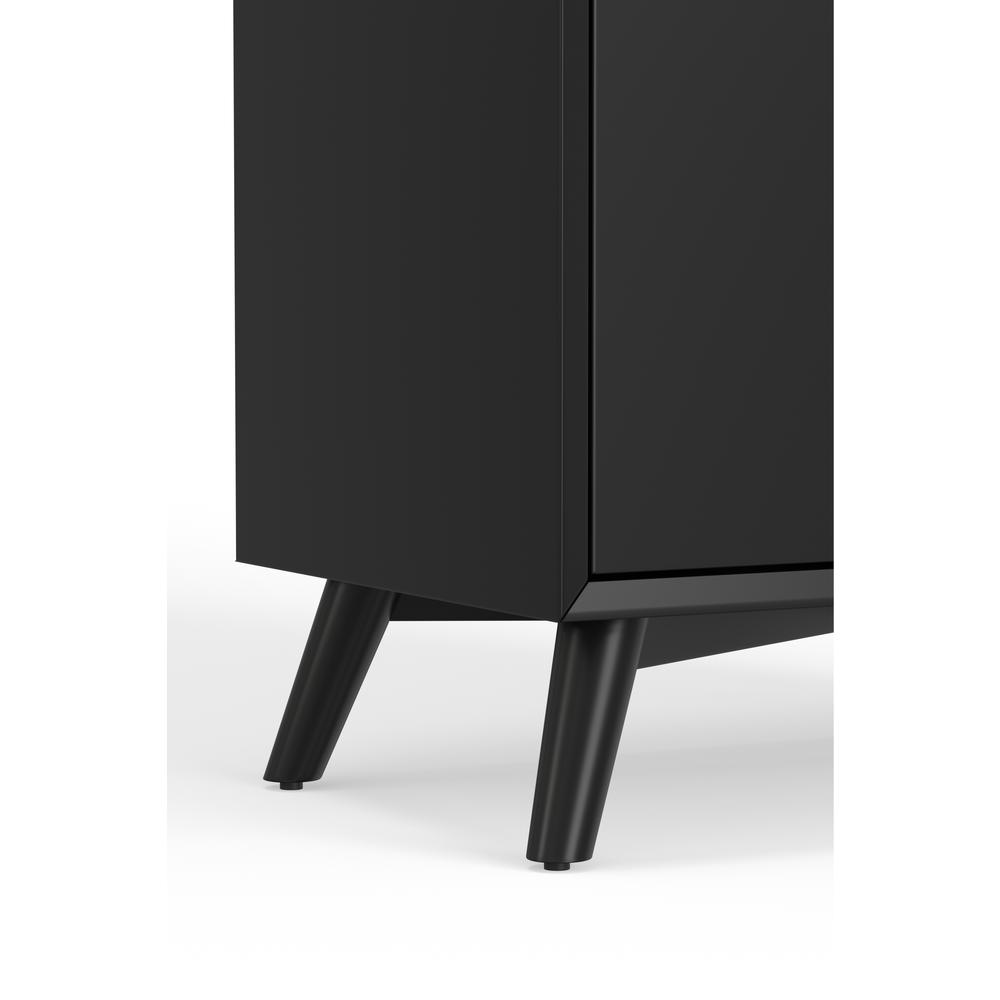 Flynn Small Bar Cabinet, Black. Picture 6
