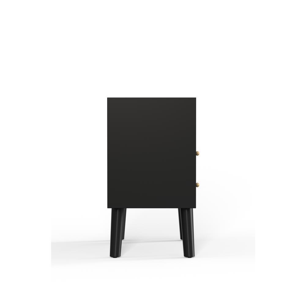 Flynn Large Nightstand, Black. Picture 5