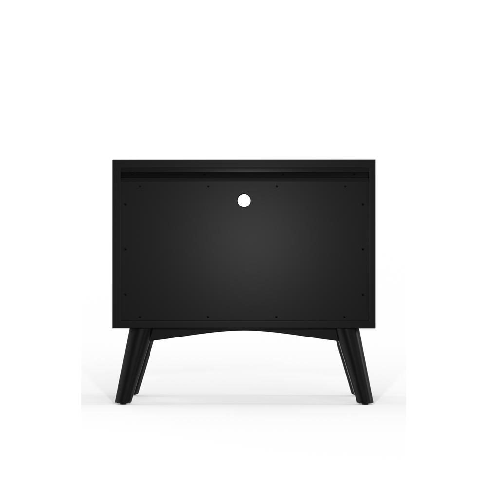 Flynn Large Nightstand, Black. Picture 2