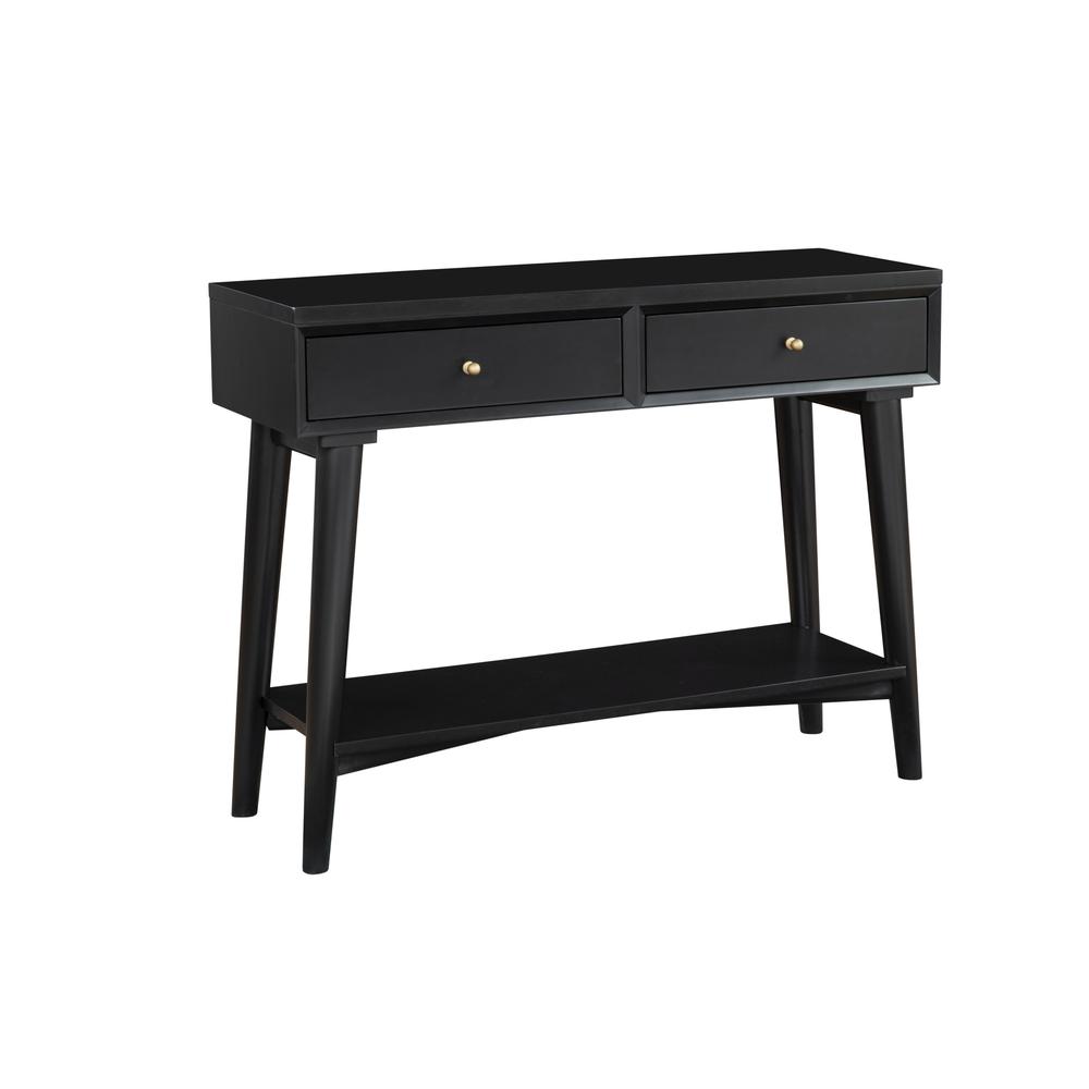 Flynn Console Table, Black. Picture 1