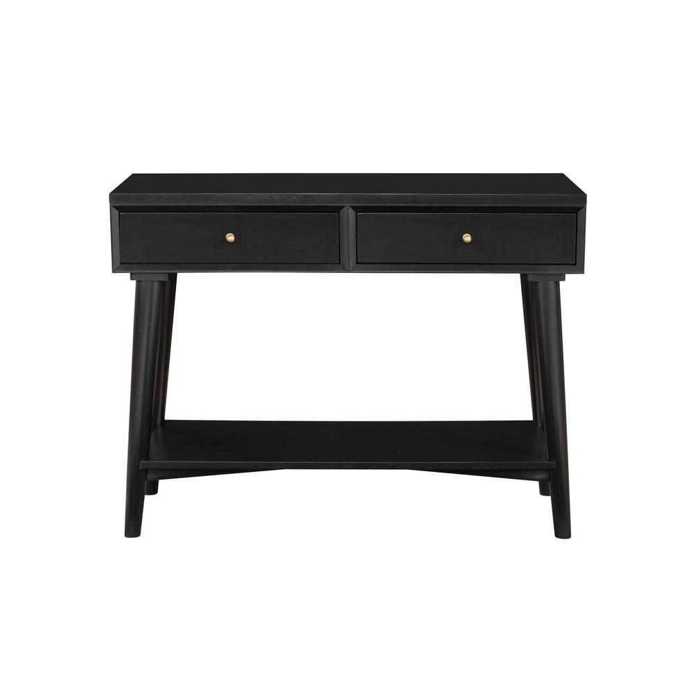 Flynn Console Table, Black. Picture 4