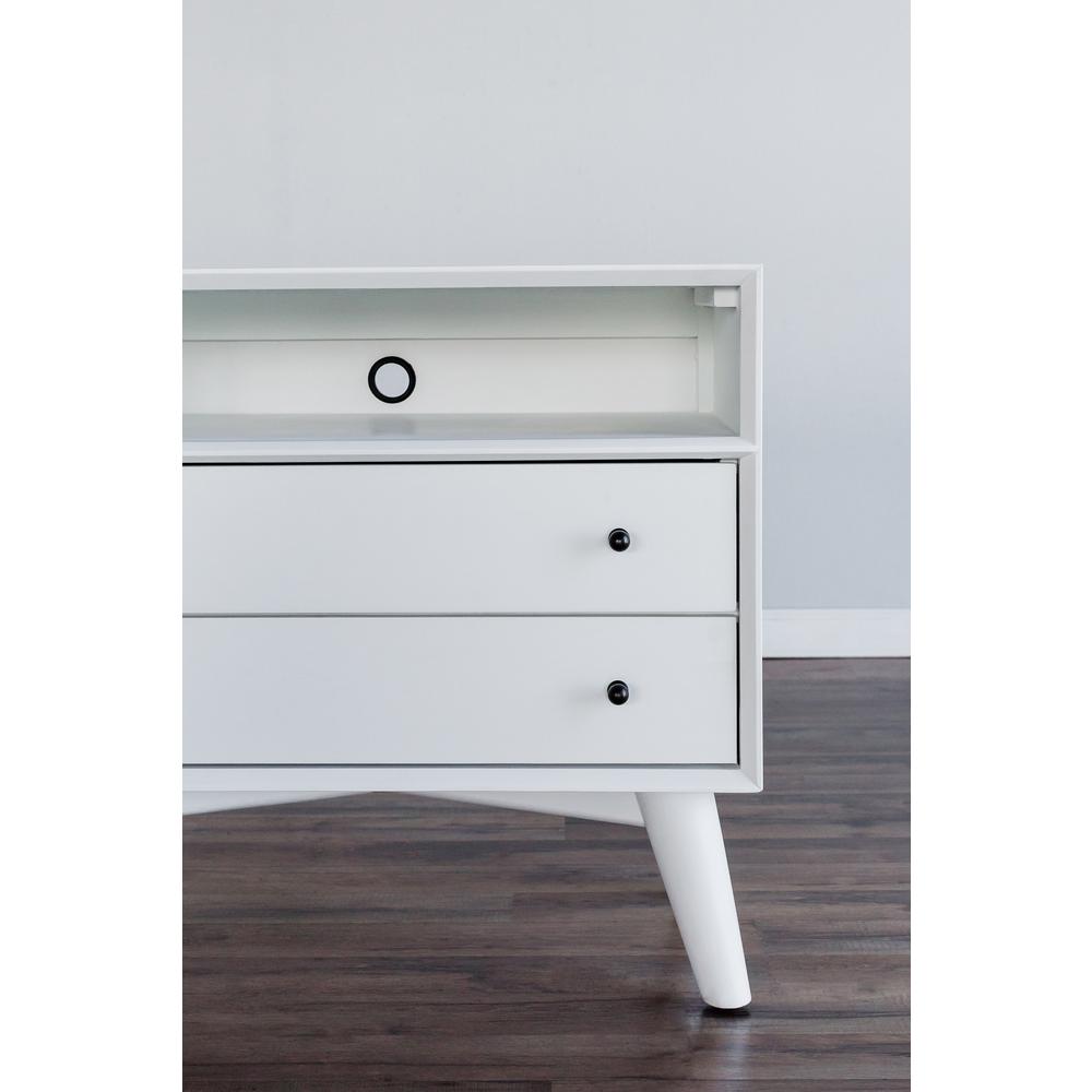 Flynn Large Nightstand, White. Picture 5