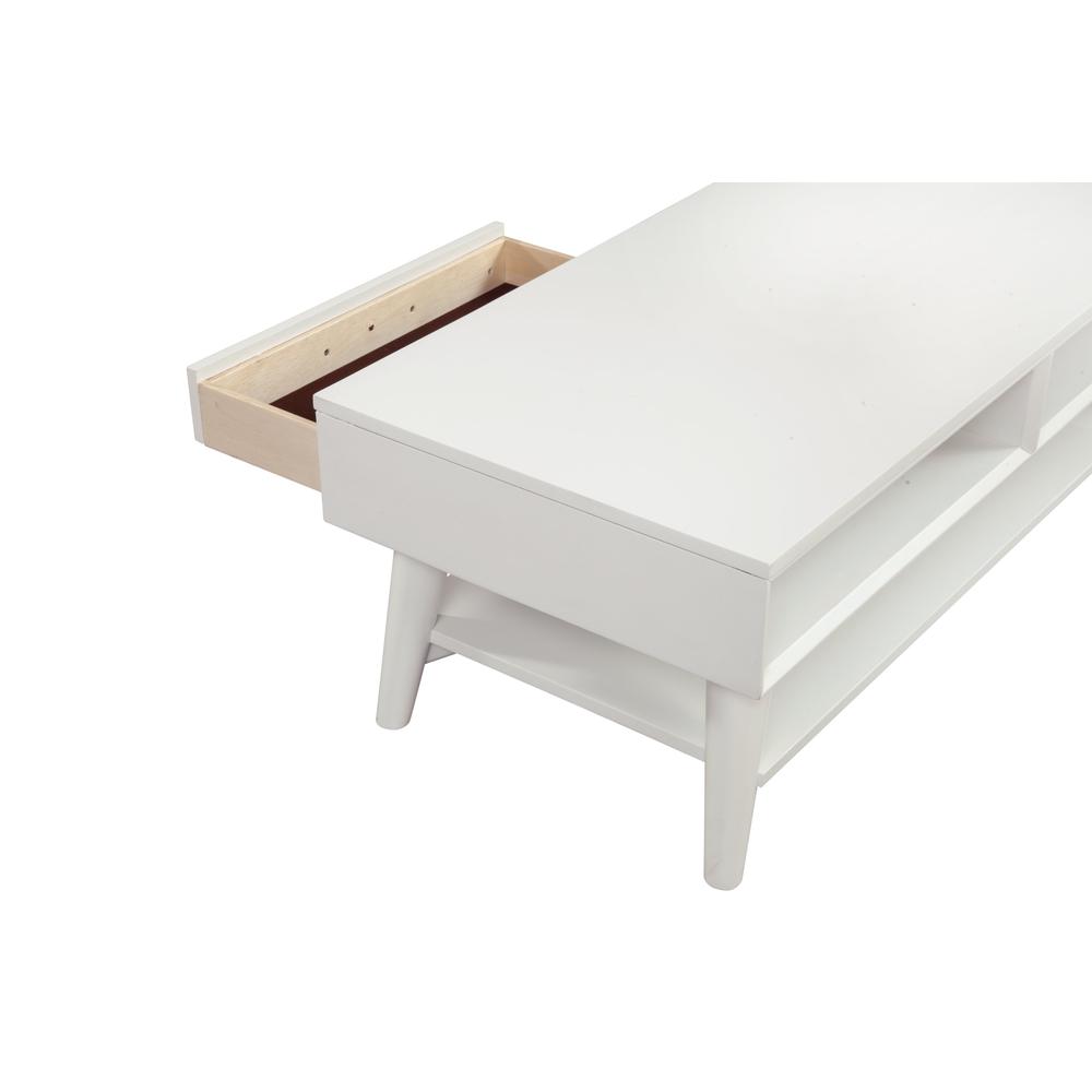 Flynn Coffee Table, White. Picture 4