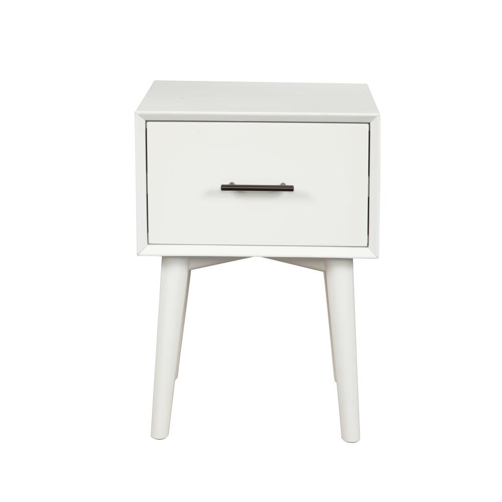 Flynn End Table, White. Picture 3