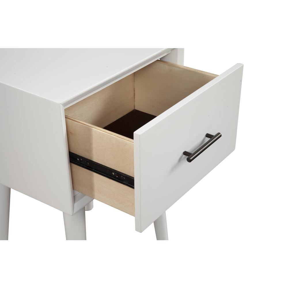 Flynn End Table, White. Picture 4