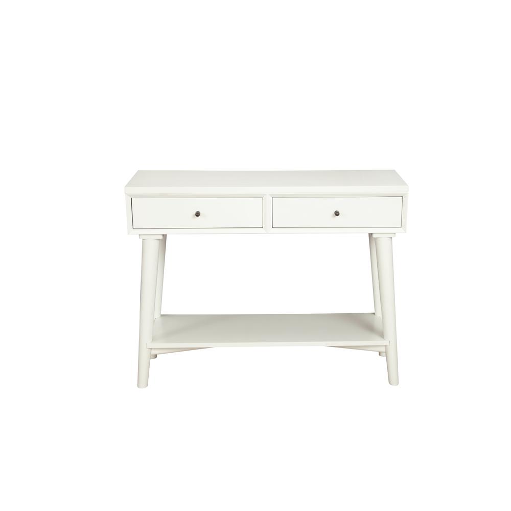 Flynn Console Table, White. Picture 4