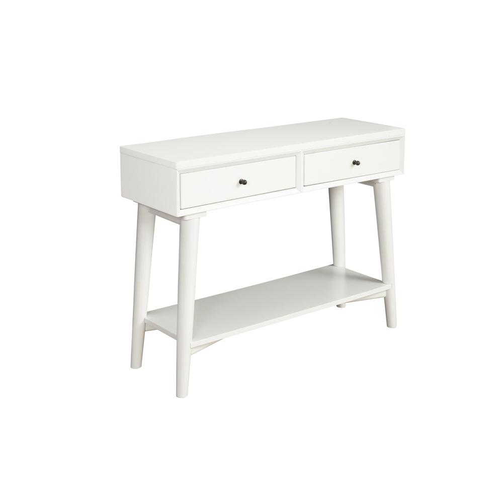 Flynn Console Table, White. Picture 6