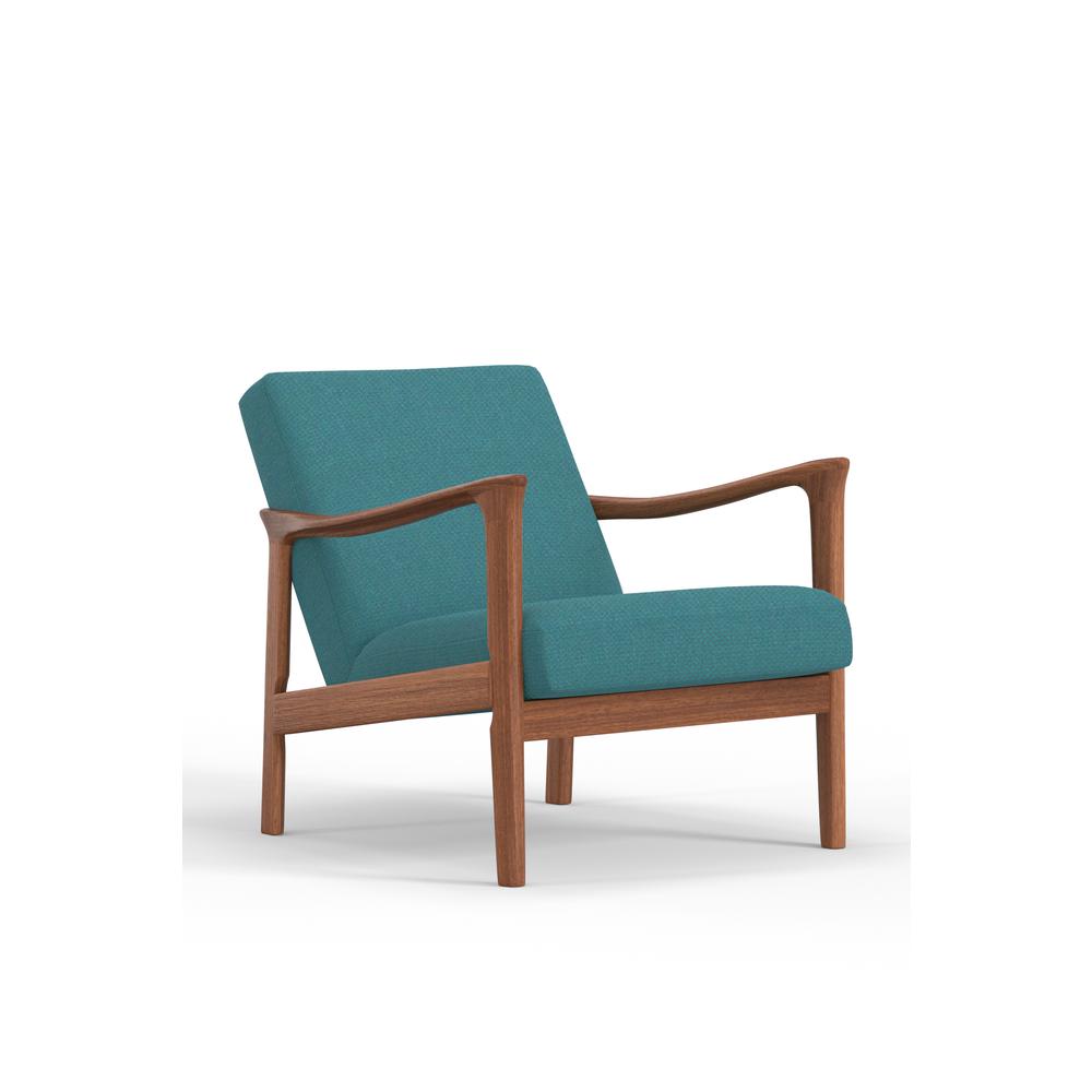 Zephyr Lounge Chair, Turquoise. Picture 2