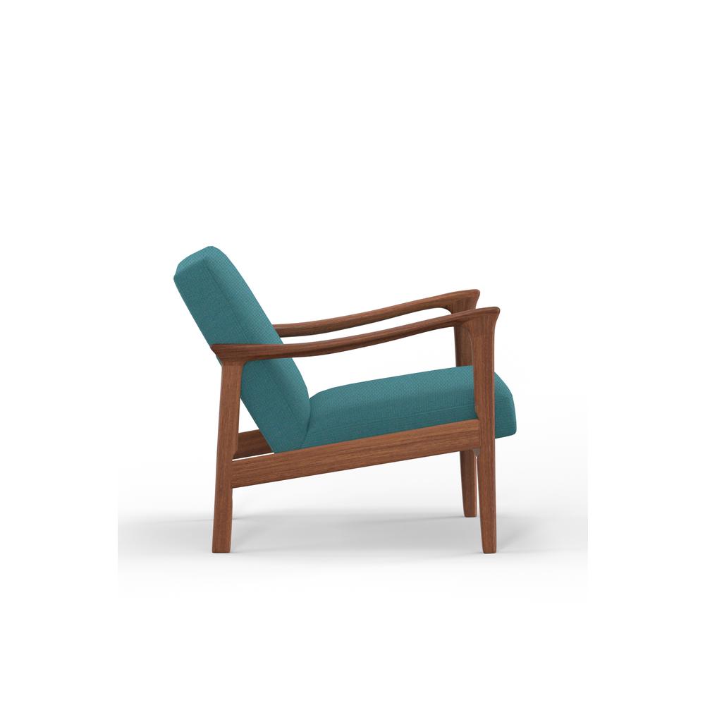 Zephyr Lounge Chair, Turquoise. Picture 5
