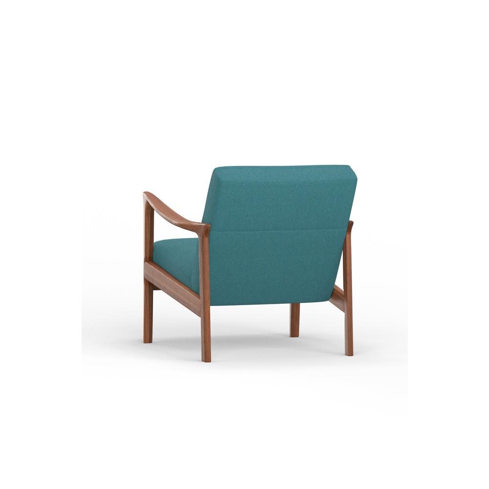 Zephyr Lounge Chair, Turquoise. Picture 3