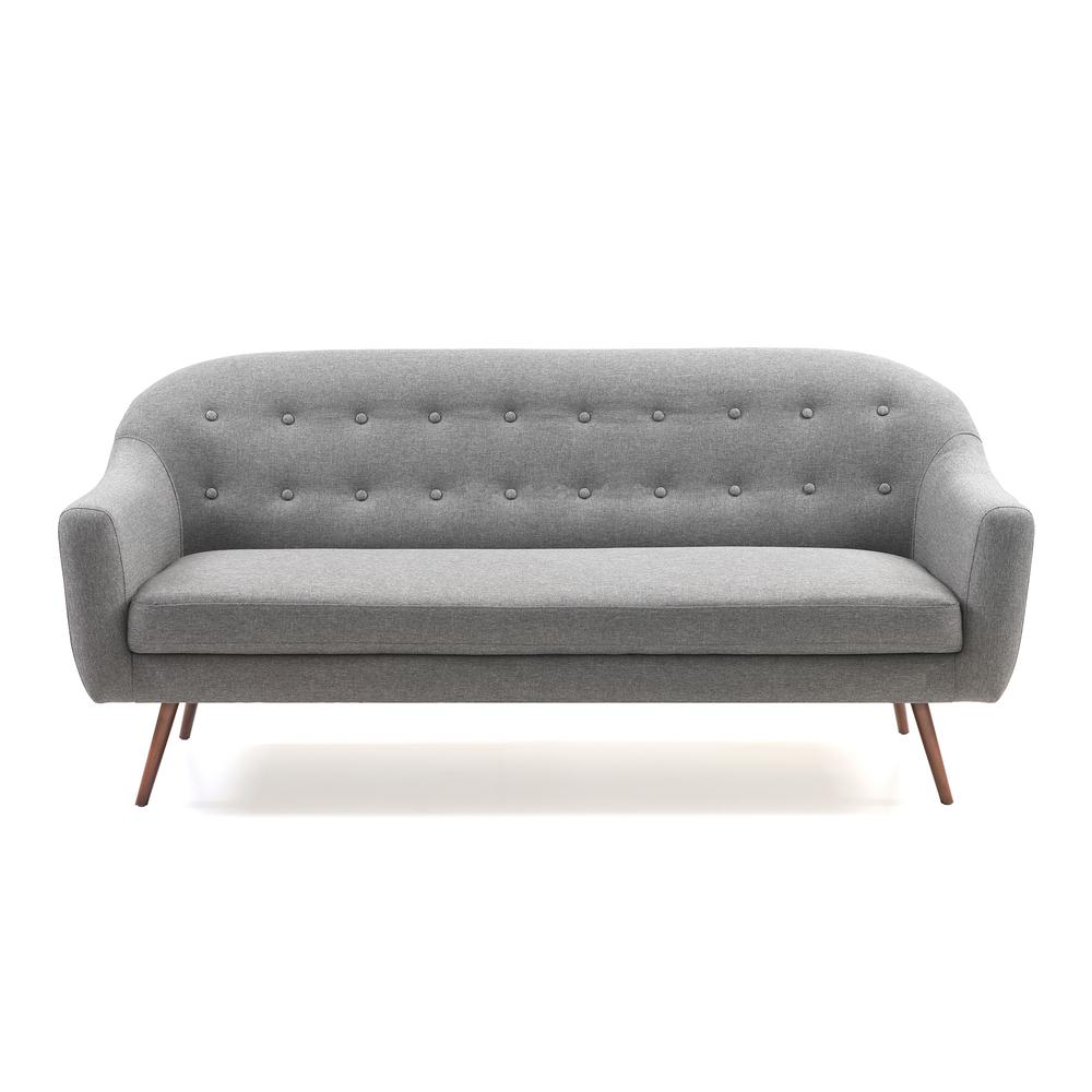 Sofa, Grey Fabric. Picture 1