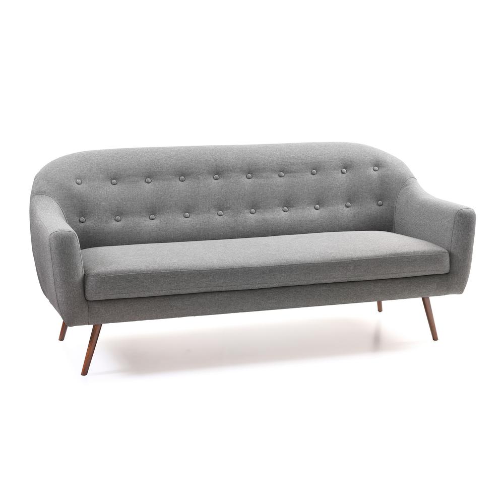 Sofa, Grey Fabric. Picture 2