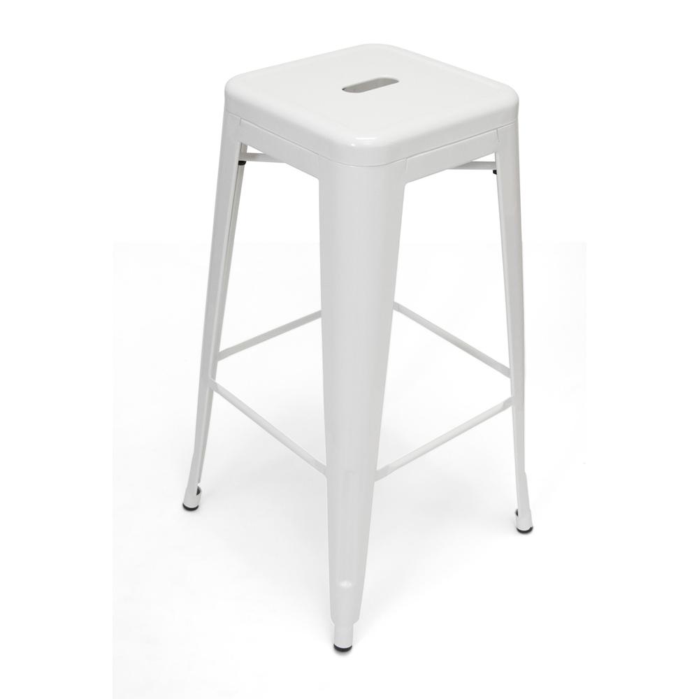 Galaxy Barstool (2), White. Picture 2