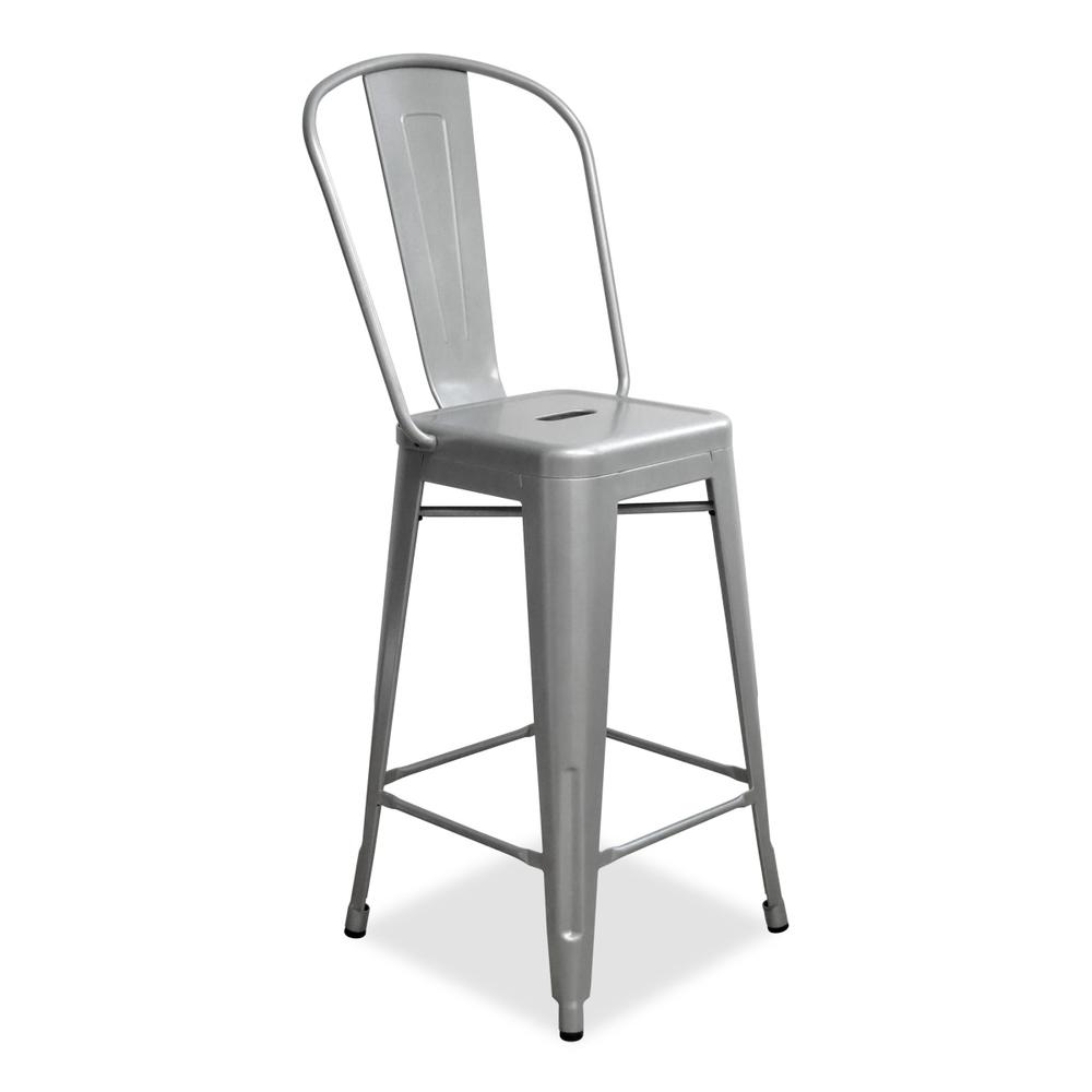 Garvin Counter Stool (2), Silver. The main picture.