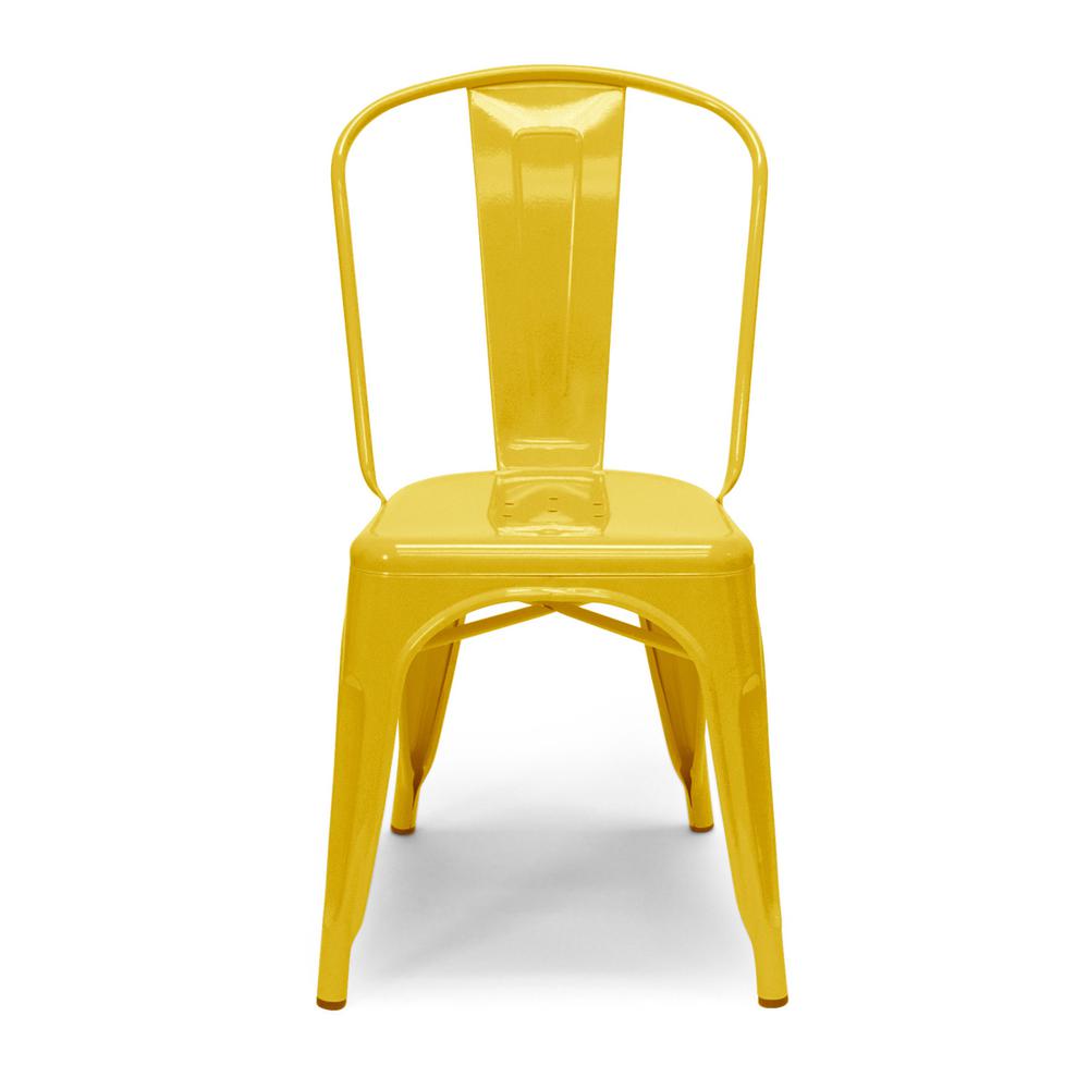 Garvin-1 Chair, Yellow. Picture 2
