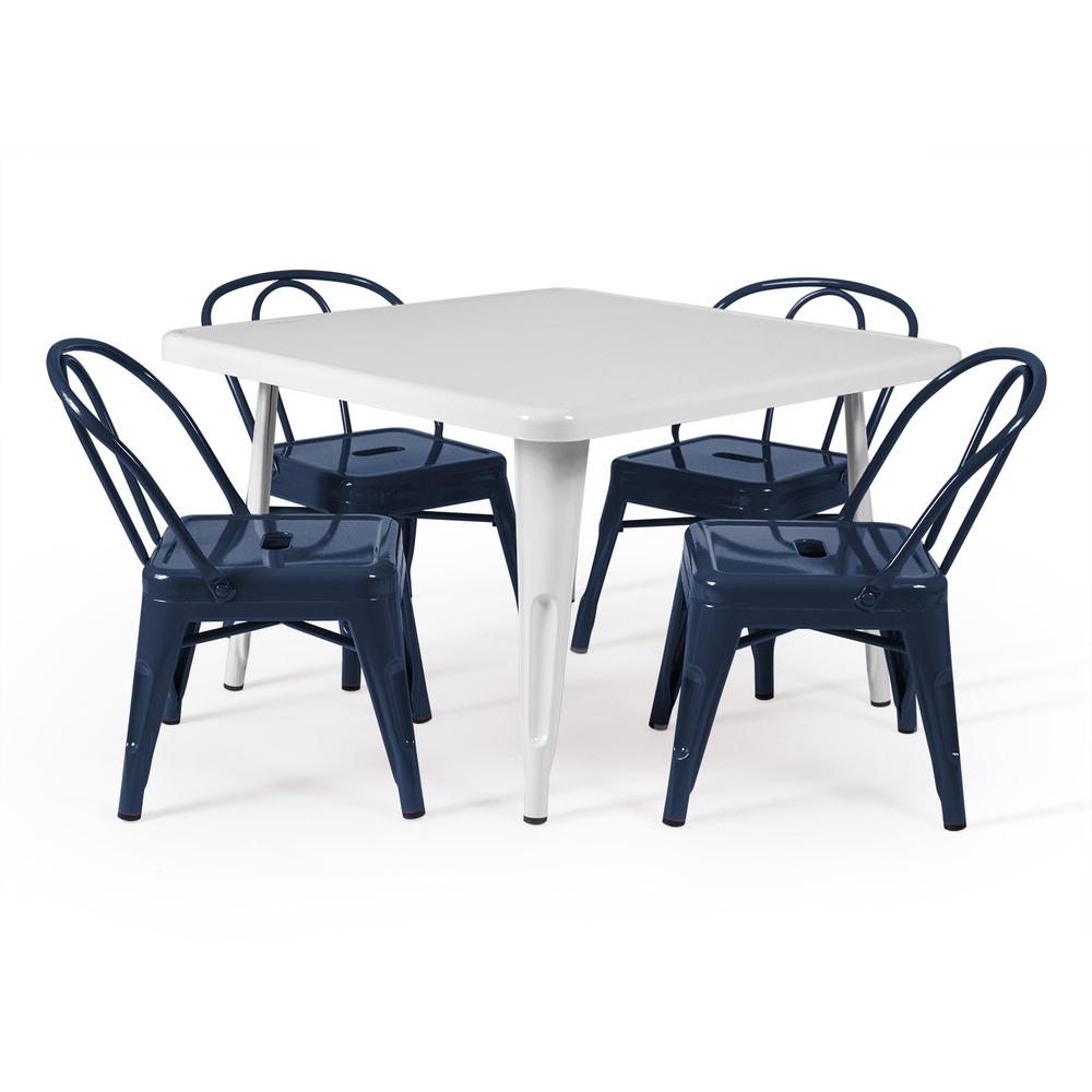 Clarise Chair, Navy. Picture 3