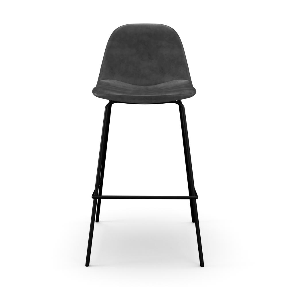 Maxine-Counter Stool, Charcoal. Picture 1