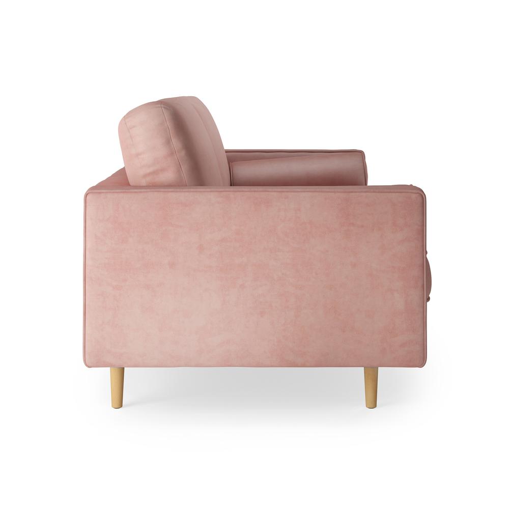 Bloomfield Velvet sofa, Blush Pink Velvet. Picture 3