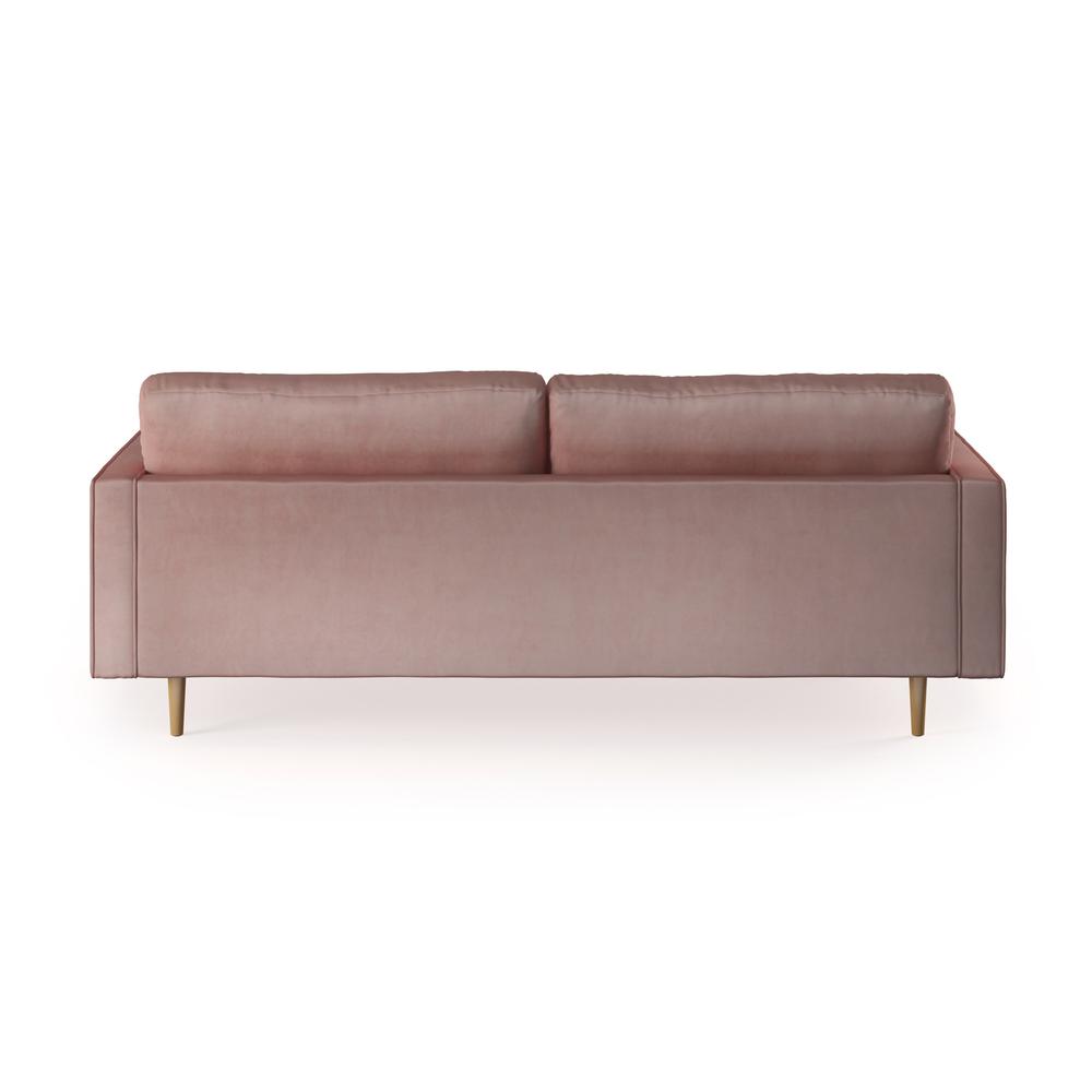 Bloomfield Velvet sofa, Blush Pink Velvet. Picture 5