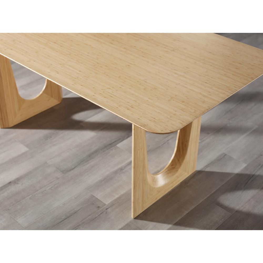 Hanna Dining Table, Wheat. Picture 6