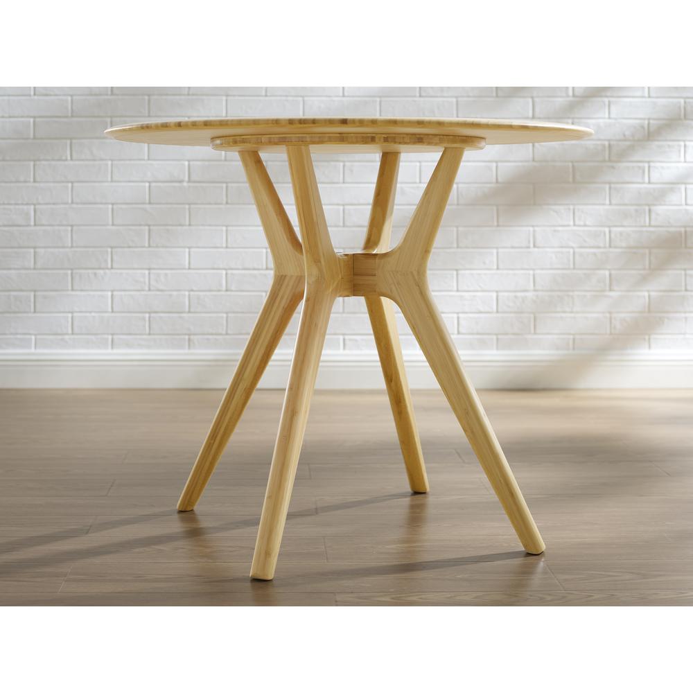 Sitka 36" Round Dining Table, Wheat. Picture 4
