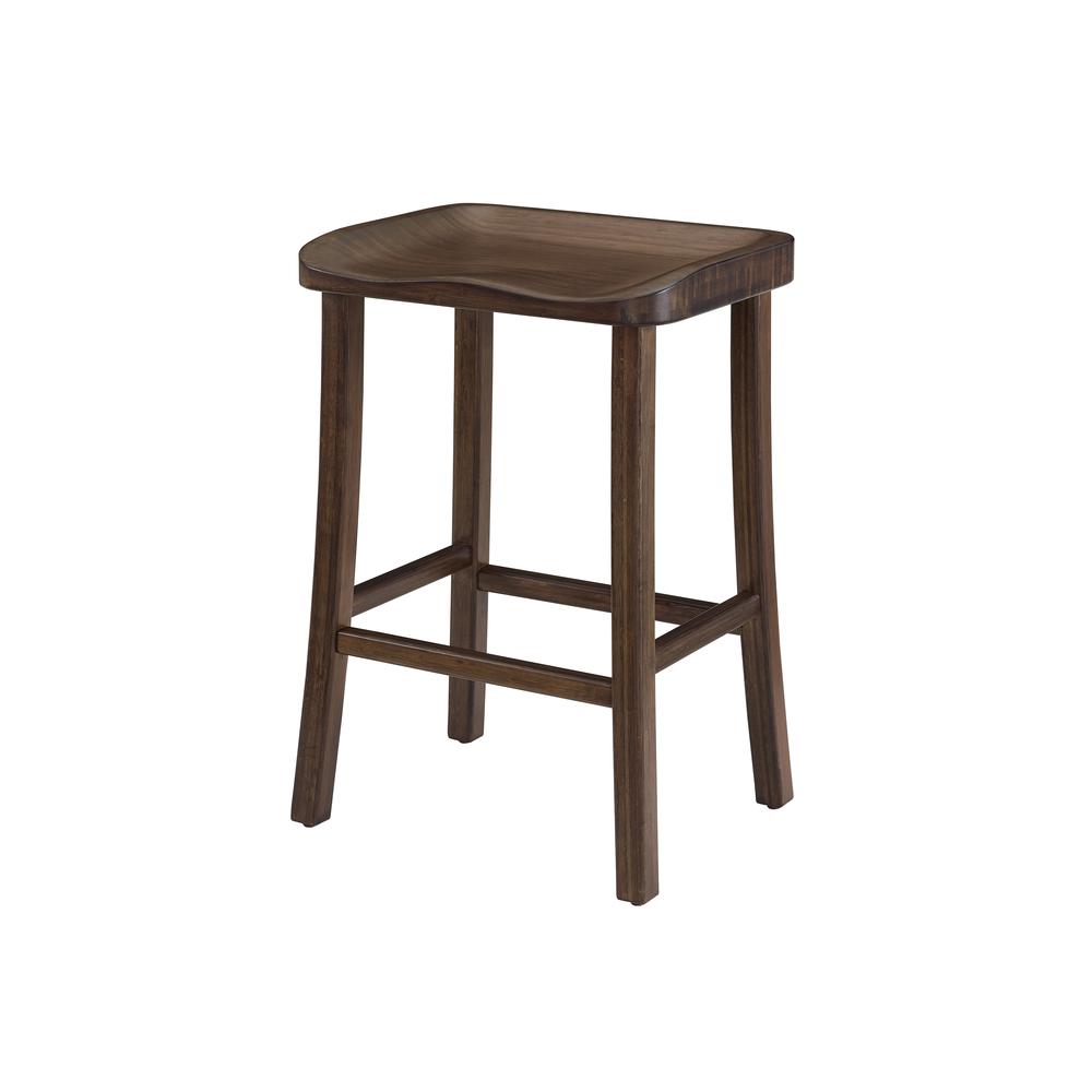 Tulip Counter Height Stool, Black Walnut, (Set of 2). Picture 12
