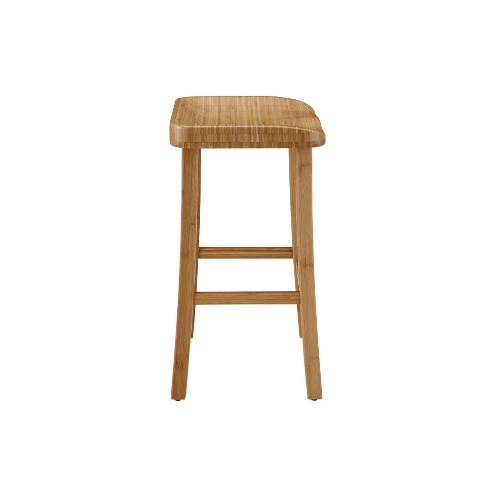 Tulip Bar Height Stool, Caramelized, (Set of 2). Picture 11