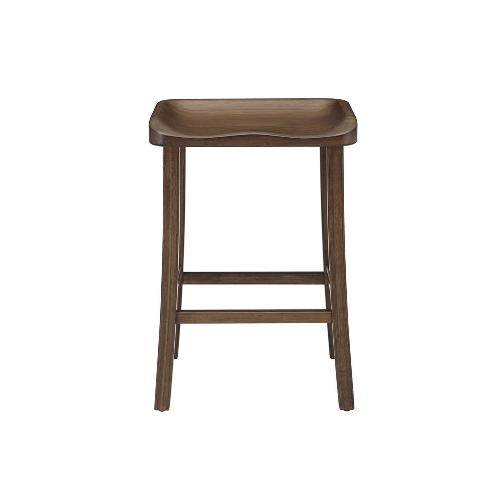 Tulip Counter Height Stool, Black Walnut, (Set of 2). Picture 11